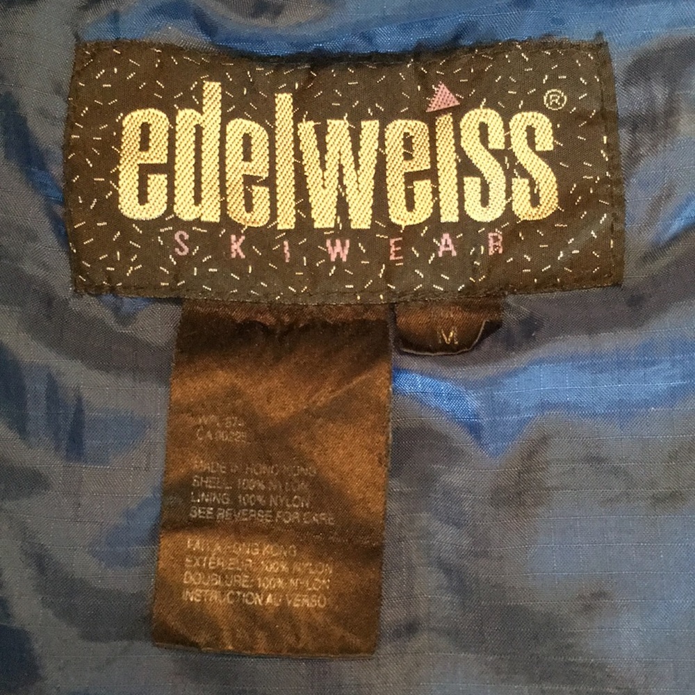 Beautiful Edelweiss unisex size medium snowboard shell jacket - Picture 5 of 8